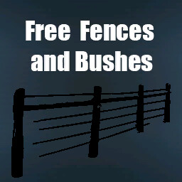 Free Fences And Bushes