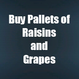 Raisins And Grapes Pallets