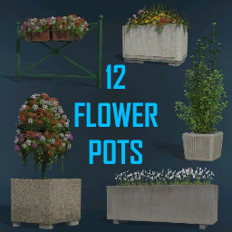 Flower Pots Pack