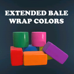 Extended Bale Wrap Colors