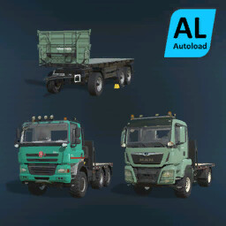 Trucks And Trailer With Pallet Autoload