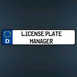 License Plate Manager