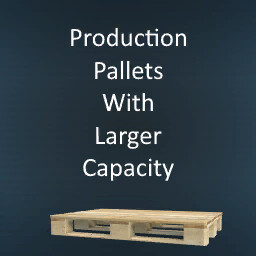 Larger Capacity Pallets