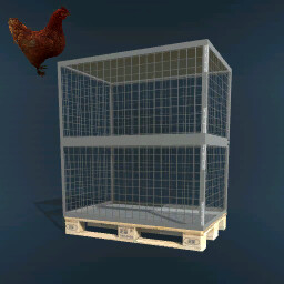 Chicken Transport Crate