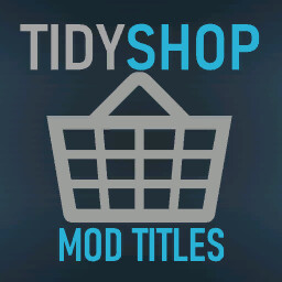 TidyShop: ModTitles