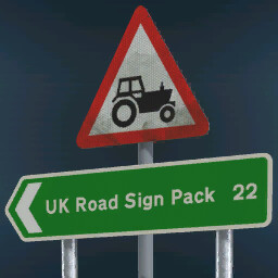 UK Road Sign Pack (Prefab*)