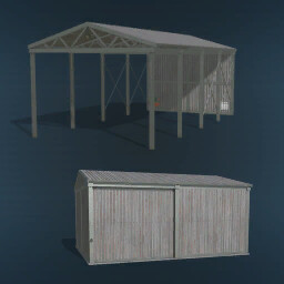 Steel Object Storage Sheds