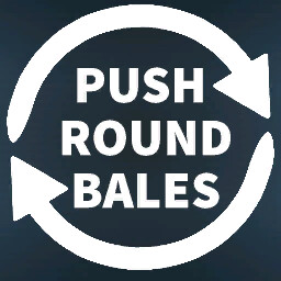 Push Round Bales