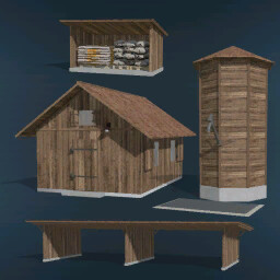 Tiny House Farmbuildings Pack