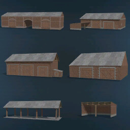 Old Brick Buildings Pack