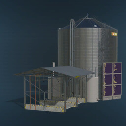 Farm Silo Grain-Liquid