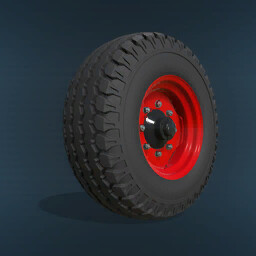 Old Czechoslovak Trailer Tires (Prefab*)