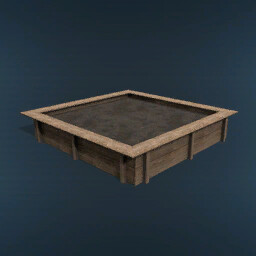 Wood Planter (Prefab*)