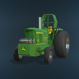 John Deere 4020 Pulling Tractor