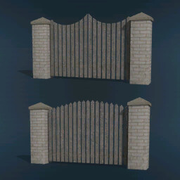 Wooden Fences And Wooden Gates