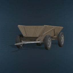 Selfmade Wooden Trailer