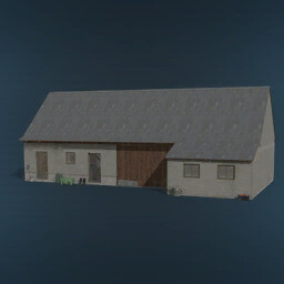 Barn With Chicken Coop