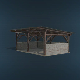 Small Simple Shed Prefab (Prefab*)