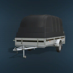 Trailer With Canopy