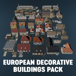 European Decorative Buildings Pack