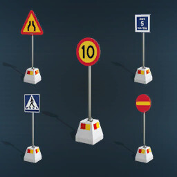 Swedish Road Sign Pack