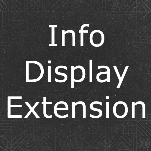 Info Display Extension