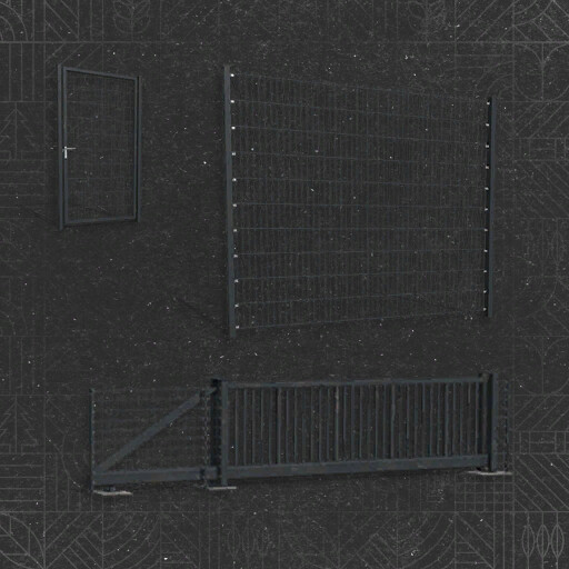 Double Rod Mat Fence Pack