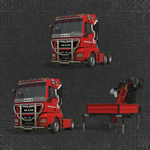 MAN TGX Semi-truck Pack