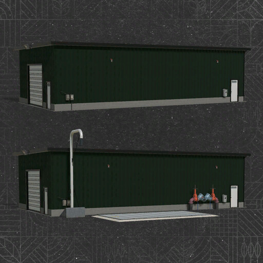 Corrugated Sheet Metal Warehouse