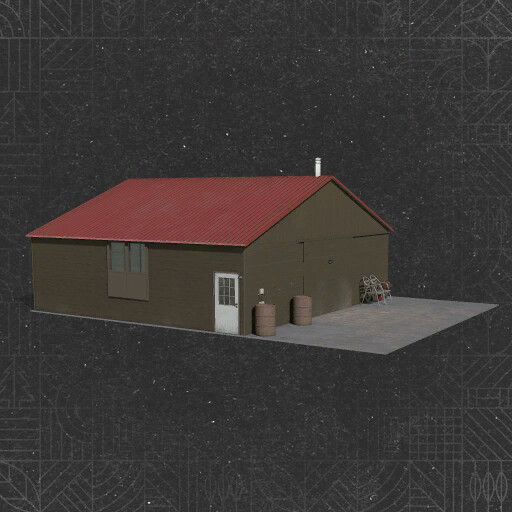 Wooden Garage